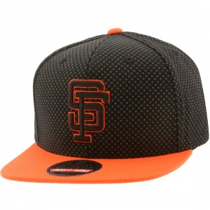 American Needle MLB San Francisco Giants Star Child Snapback Cap (black / gray / orange)