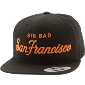 Heritage Headwear Big Bad San Francisco Cap (black / orange)