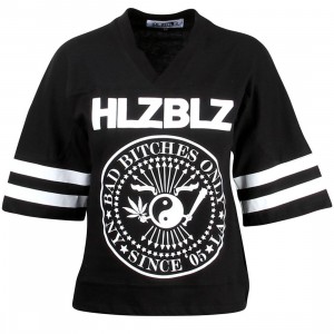 HLZBLZ Women Number Bad Short Sleeve Shirt (black)