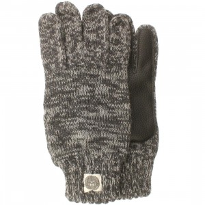 Obey Boulder Gloves (gray / heather charcoal)