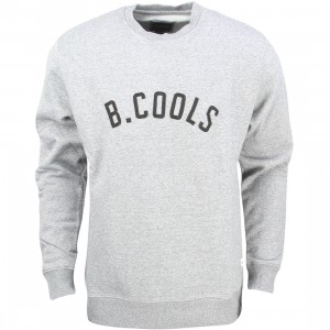 Barney Cools Men B Cool Crew Sweater (gray / melange)