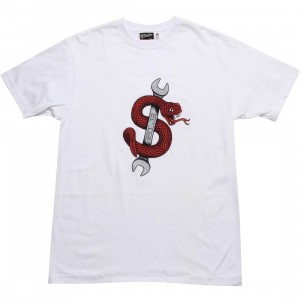 SLB Medium Snake Tee (white)