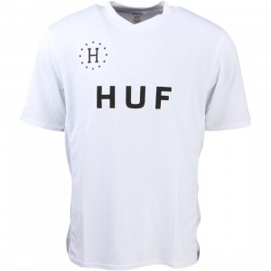 HUF Men Good Luck Soccer Jersey (white)