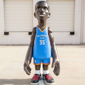 MINDstyle x NBA Oklahoma City Thunder Kevin Durant 7 Foot Statue (blue)