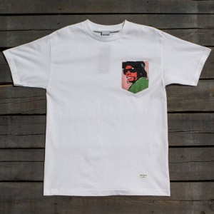 40s and Shorties Men Eazy Pop Pocket Tee (white)