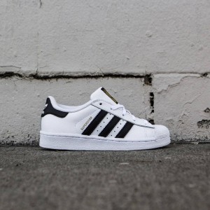 Adidas Little Kids Superstar Foundation C (white / core black)