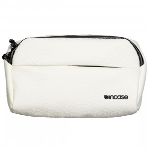 Incase Side Bag - Pebbled Leather (white)