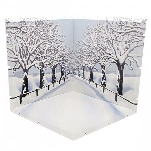 Good Smile Company Dioramansion 150 Winter Cherry Blossom Road Figure Diorama (white)