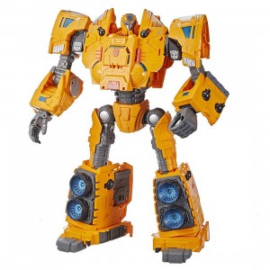 Transformers Toys Generations War for Cybertron Kingdom Titan WFC-K30 Autobot Ark Action Figure (yellow)
