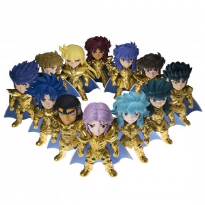 PREORDER - Bandai Tamashii Nation Box Saint Seiya ARTlized The Supreme Gold Saints Assemble! Figures (gold)