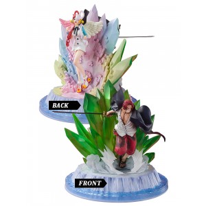 Bandai Figuarts Zero One Piece Film Red Extra Battle Shanks And Uta Figure (green)