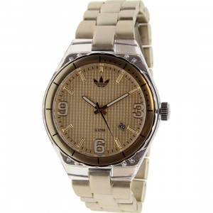 Adidas Cambridge Nylon Watch (champagne / clear)