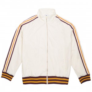 Adidas x Eric Emanuel Men Warm Up Track Top Jacket (beige / cream white / craft gold / maroon)