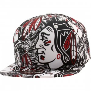 American Needle Chicago Blackhawks Inkwell Cap (white)