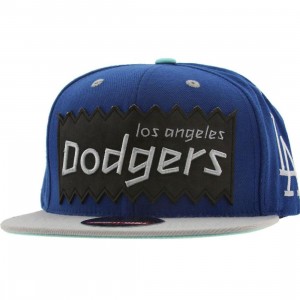 BAIT x MLB x American Needle Los Angeles Dodgers Retro Snapback Cap (royal / silver)