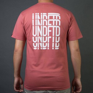 Undefeated Men Hill Bombing Tee (rose)