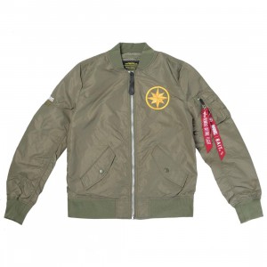 BAIT x Captain Marvel x Alpha Industries Women L2B Scout Jacket (green)