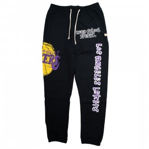 After School Special x NBA Men Lakers Doodle Sweatpants (black)