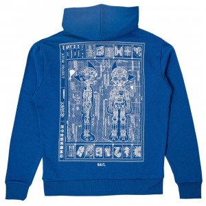 BAIT x Astro Boy Men Fall Blueprint Hoody (blue)