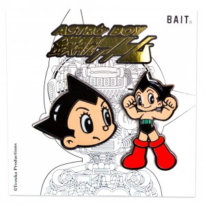 BAIT x Astro Boy Face Logo 2 Pins (multi)