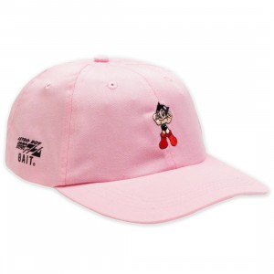 BAIT x Astro Boy Logo Dad Cap (light pink)