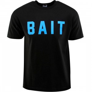 BAIT Logo Tee (black / blue)