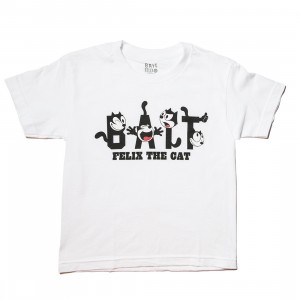 BAIT x DreamWorks BAIT Felix The Cat Youth Tee (white)