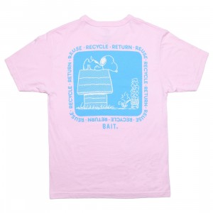 BAIT x Snoopy x Upcycle Men Recycle Tee (pink / powder pink)