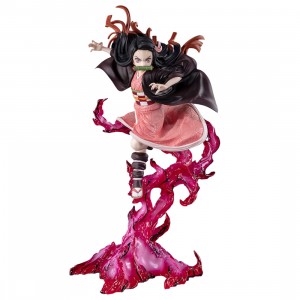 Bandai Figuarts Zero Demon Slayer Kimetsu no Yaiba Nezuko Kamado Blood Demon Art Figure (pink)