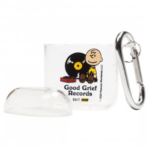 BAIT x Snoopy Good Grief Records Airpod Case (white / clear)