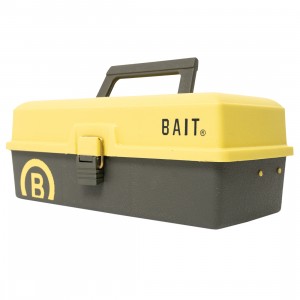 BAIT Tacklebox (green / salmon)