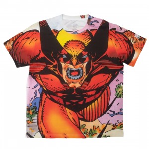 BAIT x X-Men Men Wolverine All Over Print Tee (multi)
