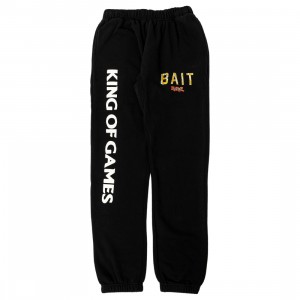BAIT x Yu Gi Oh Men Bait King Of Games Sweat Pants (black)