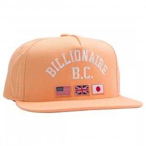 Billionaire Boys Club Snapback Cap (pink / peach cobbler)