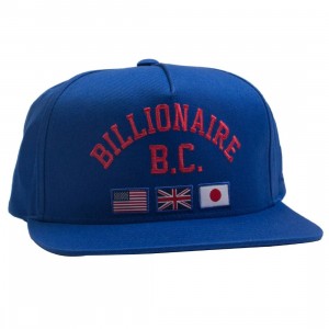 Billionaire Boys Club Snapback Cap (blue / surf the web)