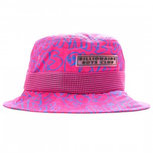 Billionaire Boys Club Get Buckets Bucket Hat (pink / carmine)