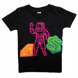 Billionaire Boys Club Little Kids Billio Astro Knit Tee (black)