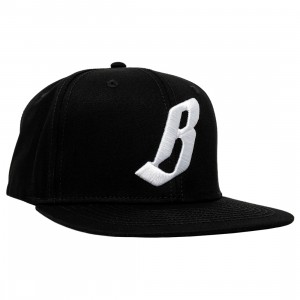 Billionaire Boys Club Flying B Snapback Hat (black)