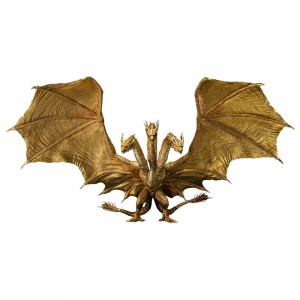 Bandai S.H.MonsterArts Godzilla King Of the Monsters 2019 King Ghidorah Special Color Ver. Figure (gold)