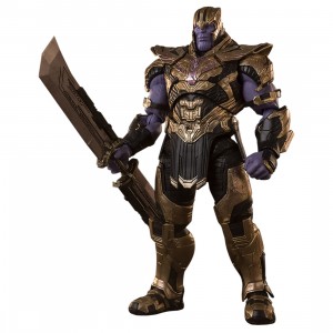 Bandai S.H.Figuarts Avengers Endgame Thanos Final Battle Edition Figure (gold)