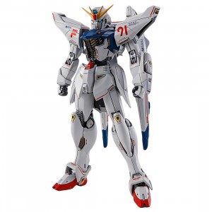 Bandai Metal Build Mobile Suit Gundam F91 Gundam Formula 91 Chronicle White Ver. Figure (white)