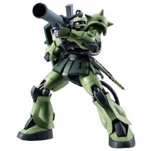 Bandai The Robot Spirits Mobile Suit Gundam The 08th MS Team Side MS MS-06JC ZAKU II TYPE JC Ver. A.N.I.M.E. Figure (green)