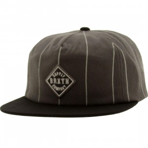 Brixton Morton Snapback Cap (gray / black)