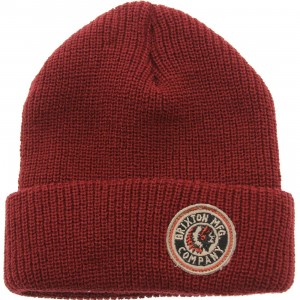 Brixton Saint Beanie (burgundy)
