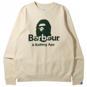 Barbour x Bape Men Crew Sweater (beijge / neutral)
