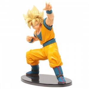 Banpresto Dragon Ball Super Super Zenkai Solid Vol.1 Super Saiyan Son Goku Figure (orange)