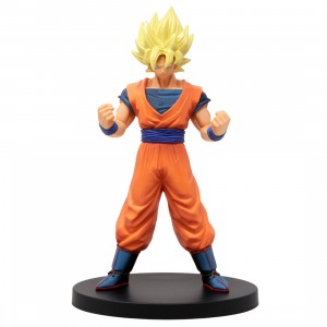 Banpresto Dragon Ball Z Burning Fighters Vol. 1 Super Saiyan Son Goku Figure (orange)