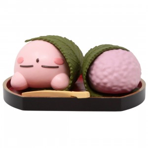 Banpresto Kirby Paldolce Collection Vol.4 Ver. C Cherry Blossom Leaf Kirby Figure (green)