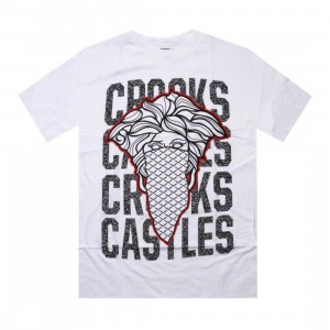 PickYourShoes.com X Crooks and Castles Exclusive Bandito Tee III (white)