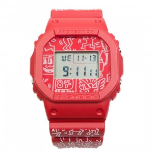 G-Shock Watches x Keith Haring DW5600 (red)